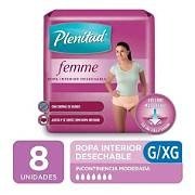 Producto - PLENITUD FEMME ROPA INTERIOR X8
