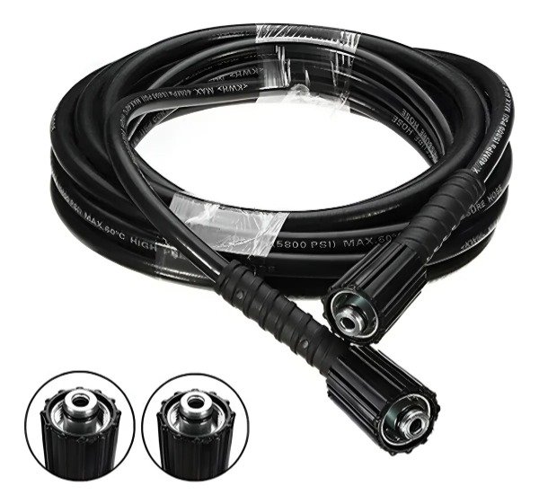 Producto - MANGUERA ALTA PRESIÓN 5 MTS M22 A M22 PARA HIDROLAVADORA
