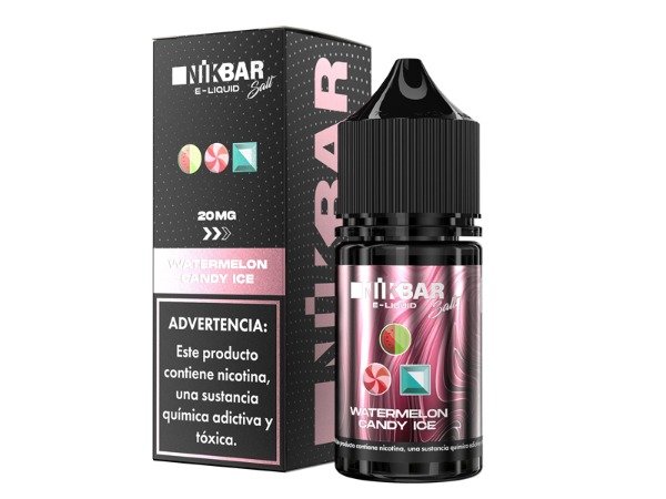 Producto - Nikbar Salt Watermelon Candy Ice 35MG 30ml