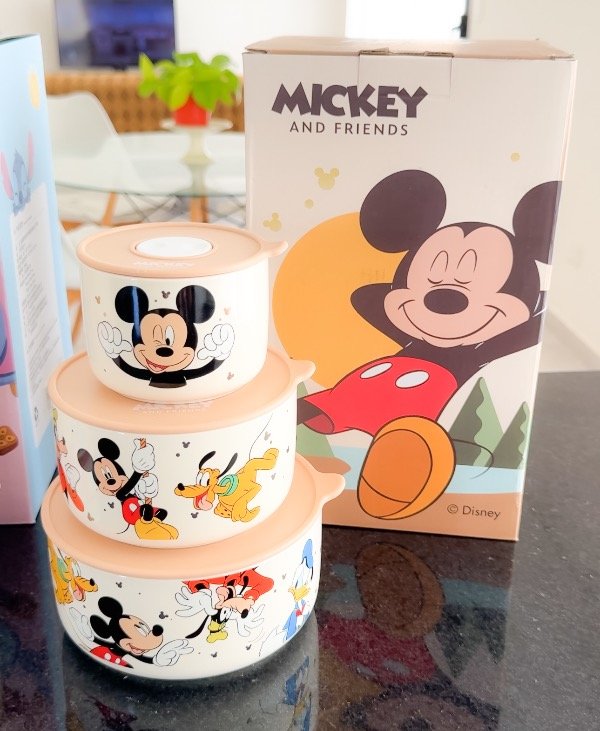 Producto - Set de bowls herméticos Originales Disney