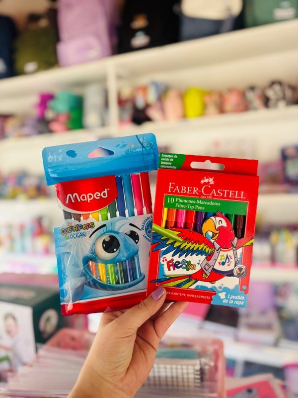Producto - Pack fibras x 10 colores