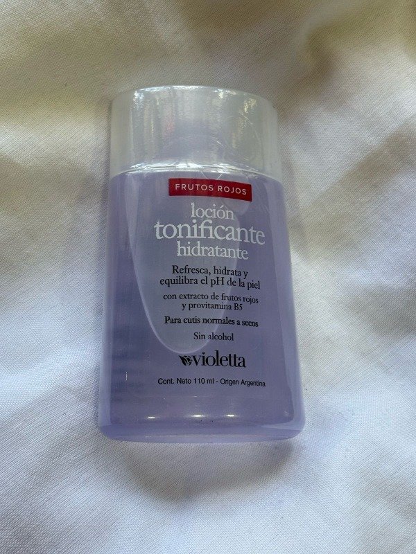 Producto - Violetta Loción Tonificante hidratante de frutos rojos 110ml