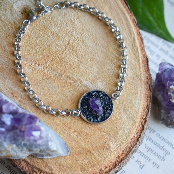 Producto - Pulsera Merit con Turmalina y Amatista