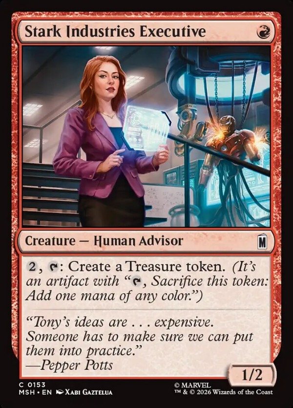 Producto - Stark Industries Executive #153  Marvel Super Heroes