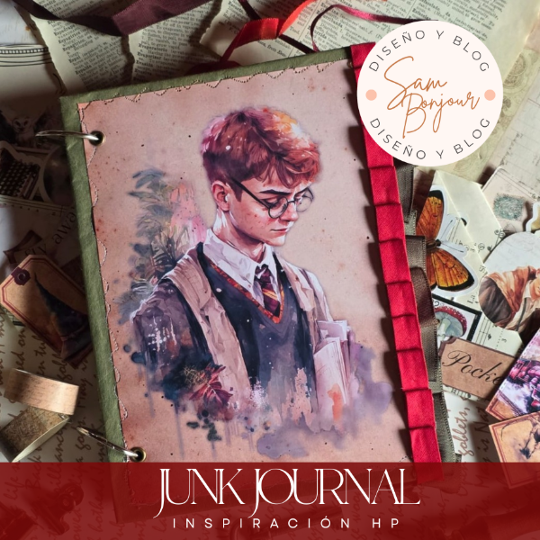 Producto - Junk Journal Inspirado en Harry P.
