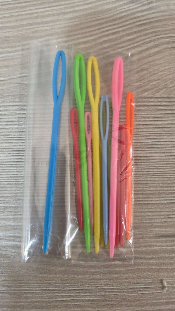 Producto - Agujas plásticas para lana o Nieve x12