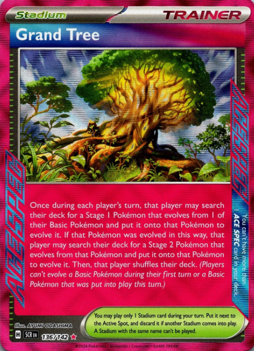 Producto - Grand Tree - 136/142 - Stellar Crown - Holo