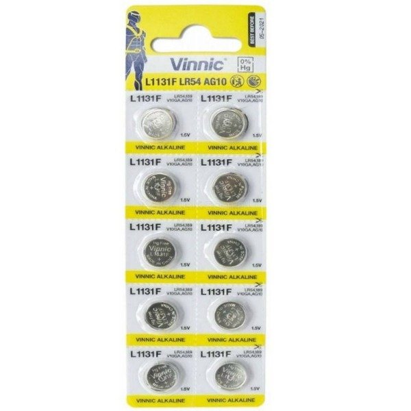 Producto - Pilas AG10 LR54 x3