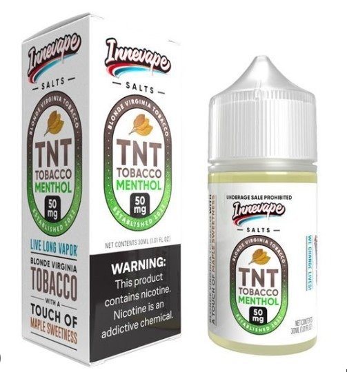 Producto - Innevape Salt 2.4Nic TNT Tobacco Menthol