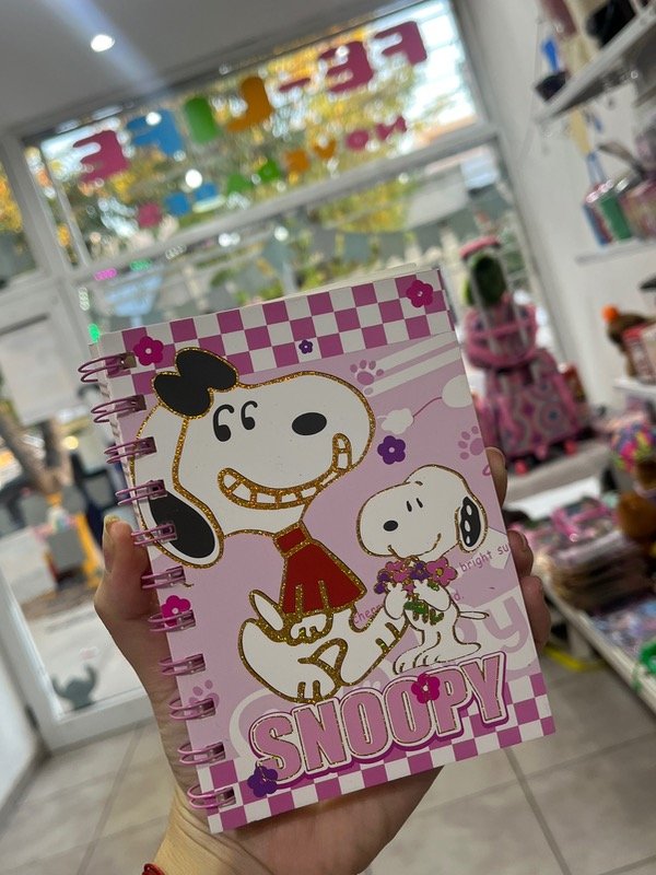 Producto - Agenda snopy pequeña