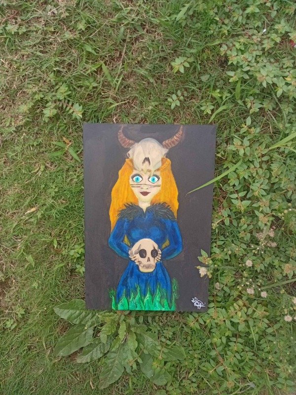 Producto - Cuadro Völva Nigromante (20x30)