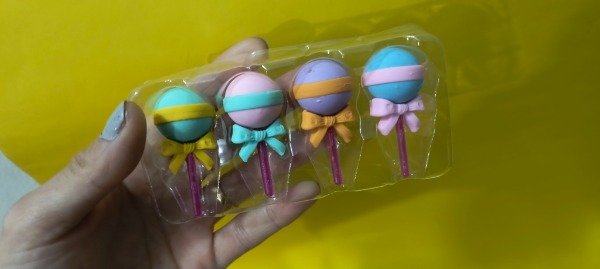 Producto - Gomas de borrar x 4 chupetines