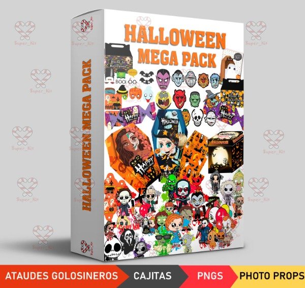 Producto - Mega Pack Imprimible Halloween