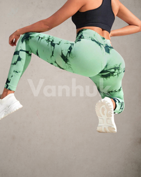 Producto - Calza seamless Batick Verde/Negro DP98201 - 1