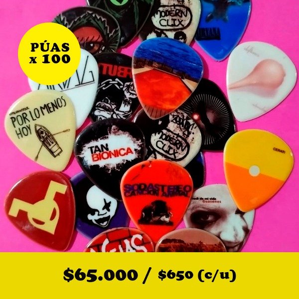 Producto - Púas x 100 unidades