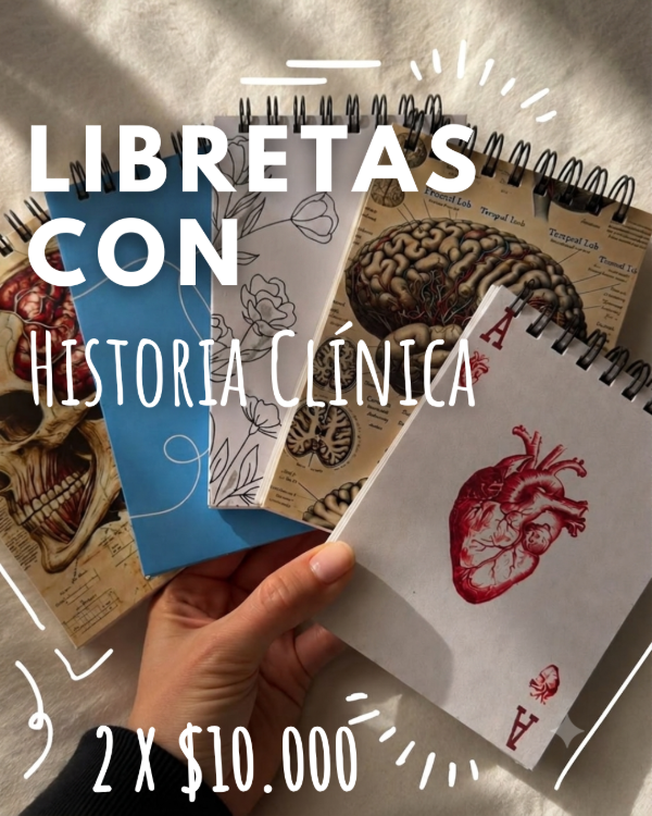 Producto - PROMO Libretas con Historia Clínica - 0