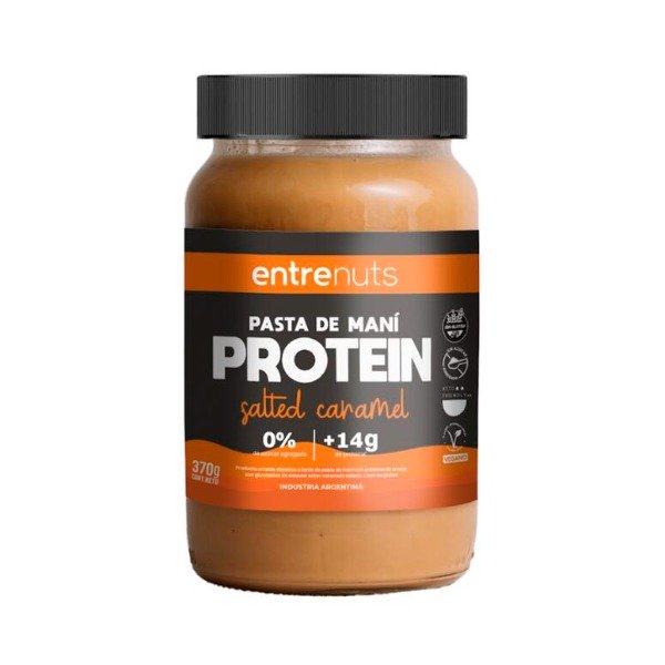 Producto - Pasta de Maní Protein Salted Caramel Entre Nuts 370gr