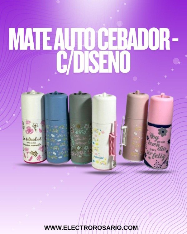 Producto - MATE AUTO CEBADOR - C/DISEÑO
