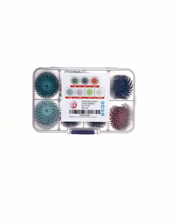 Producto - Set de discos radiales abrasivos