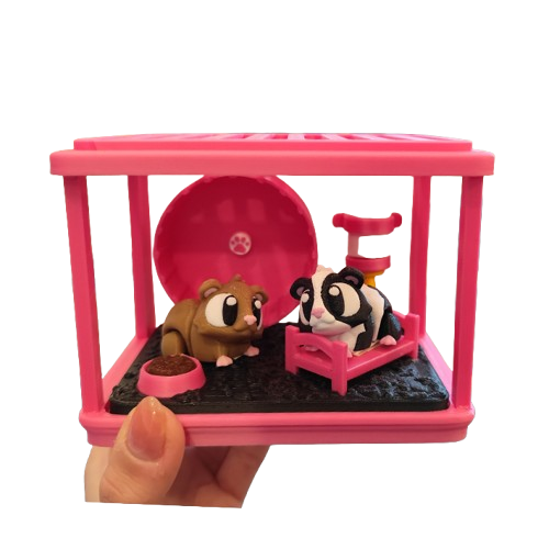 Producto - PLAYSET JAULITA + 2 COBAYOS