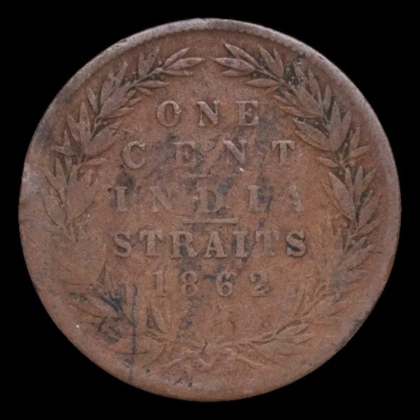 Producto - Straits Settlements (1862) 1 Cent - KM#6