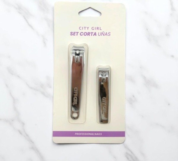 Producto - KIT CORTA UÑAS CITY GIRL X2