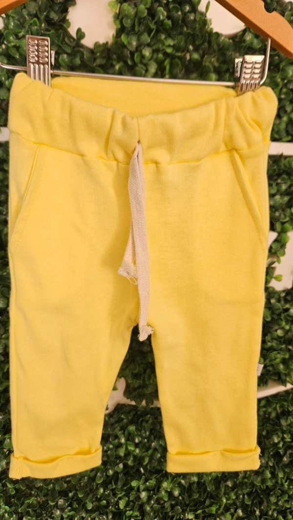 Producto - Pantalón algodón AMARILLO