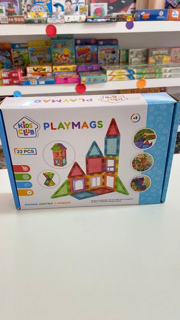 Producto - Tiles magnéticos- Playmags- 22 piezas- Wi