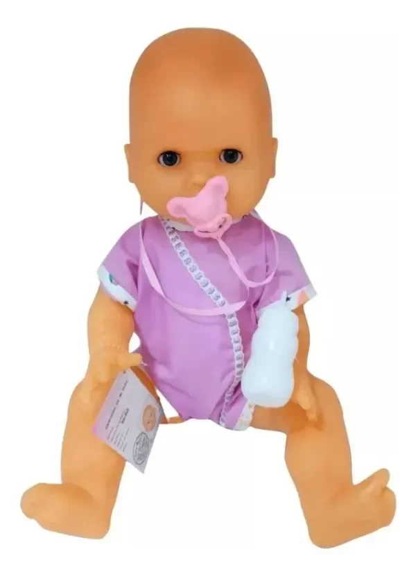 Producto - Bebote Mi Bebe Grande 43cm Yoly Bell Muñeca Y Mamadera art 228