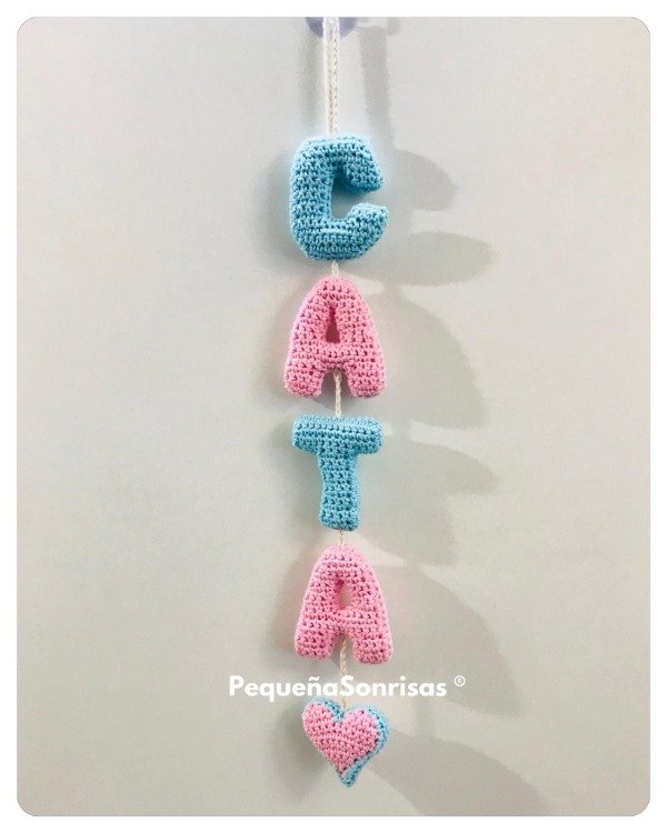Producto - Cartel de 4 Letras con 4 adornos - 3