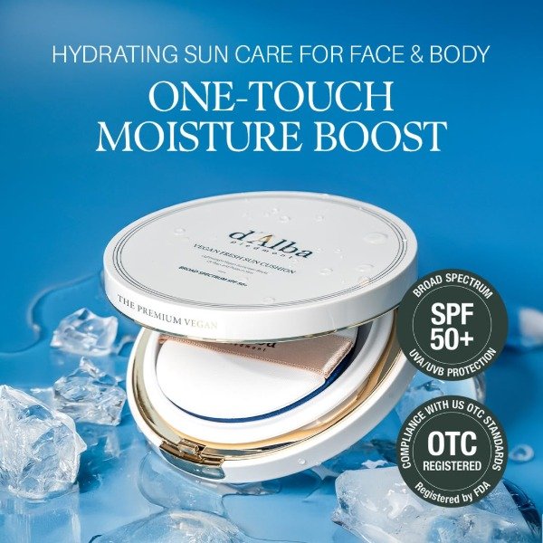 Producto - d'Alba Vegan Fresch Sun Cushion SPF50+ PA++++ 25g - 5