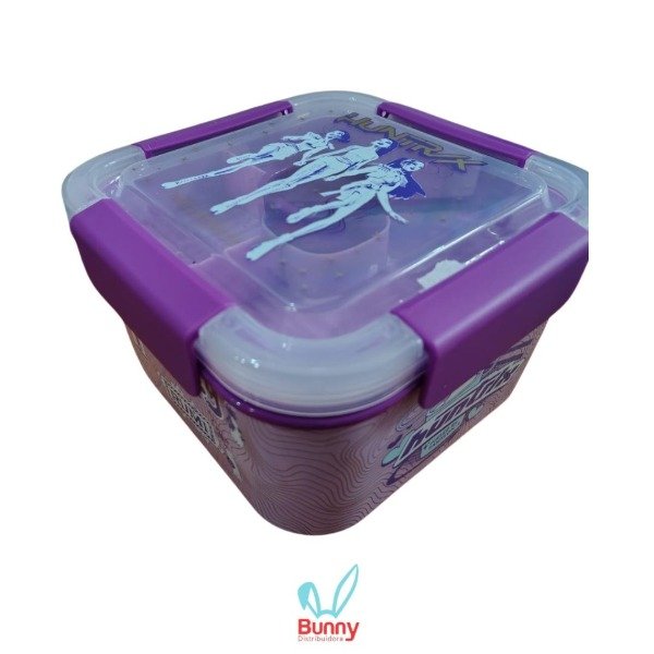 Producto - Tupper 1810ml. -To Go Box- "Las Guerreras Kpop"