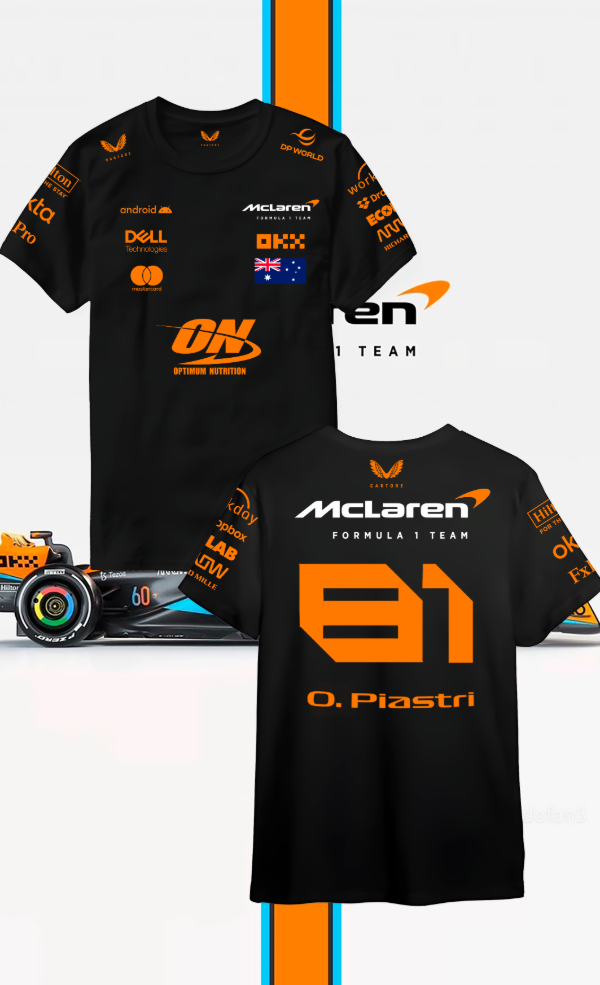 Producto - Remera Mclaren Oscar Piastri