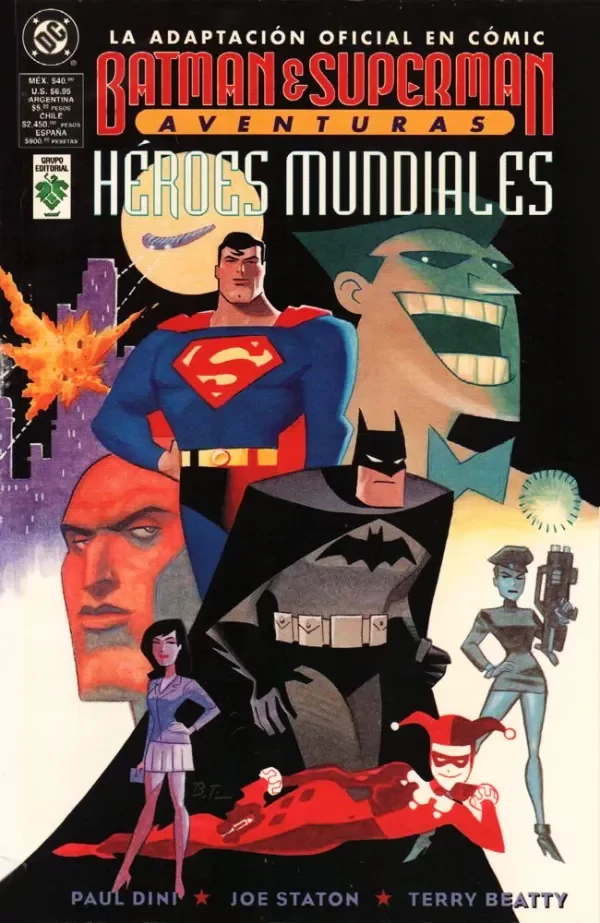 Producto - BATMAN Y SUPERMAN AVENTURAS: HÉROES MUNDIALES