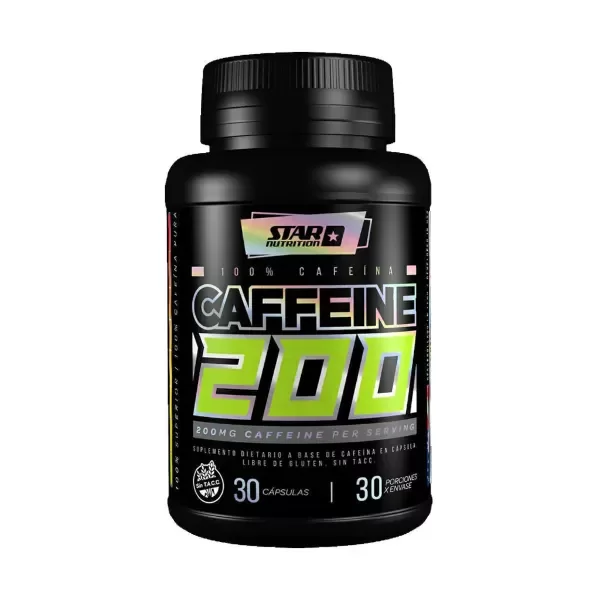 Producto - Cafeina 200 Star Nutrition