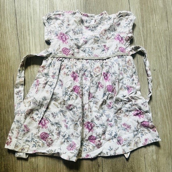 Producto - Vestido Flores Violetas 12M