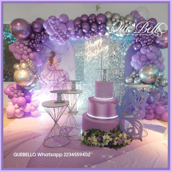 Producto - DECO SUEÑO DE PRINCESA LILA