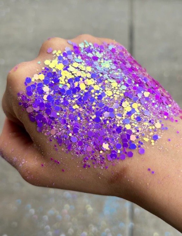Producto - Glitter lila