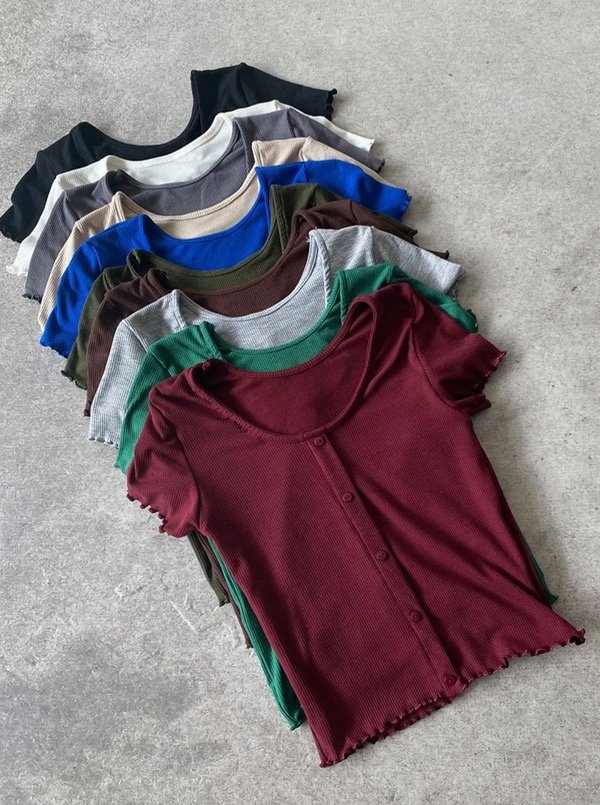 Producto - Remera de morley 5 botones #5555