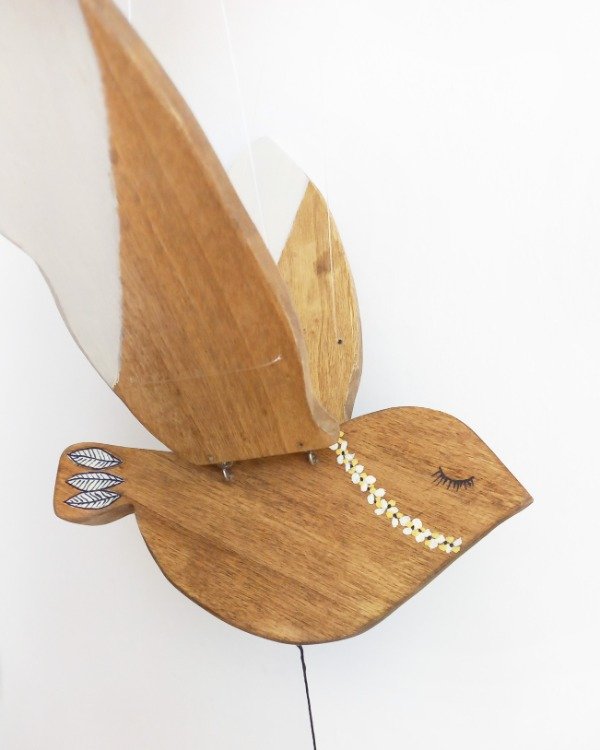 Producto - Ave soñadora móvil "Nevada"