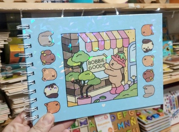 Producto - Libro para colorear Bobbie Goods. Tapa dura. 50 hojas. dibujos pintar COMFY DAYS - 5