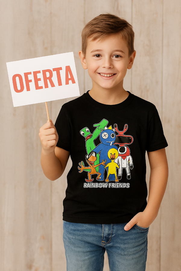 Producto - Rainbow Friends Manga Corta