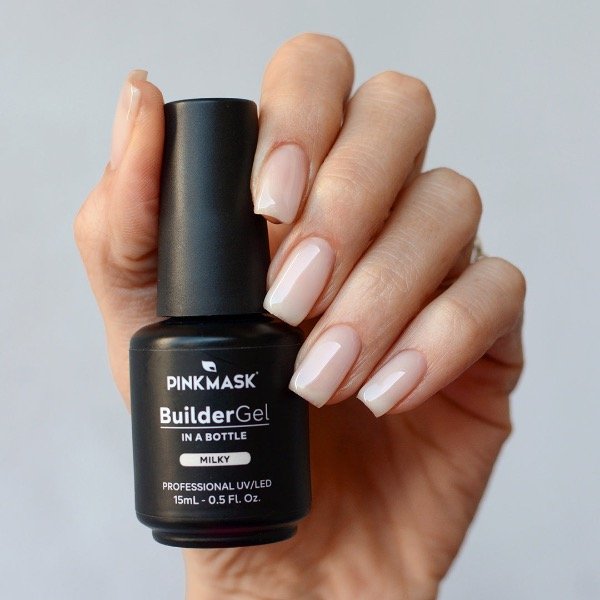 Producto - Builder gel in a bottle Pink Mask Milky