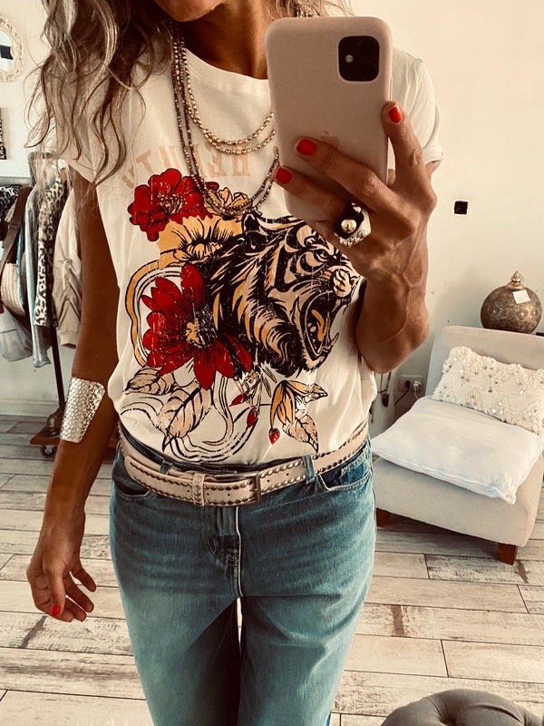 Producto - Remera Betty natural