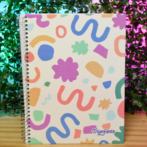 Producto - CUADERNO C/ESPIRAL FRESH T/ENC A5 80HJS 977312
