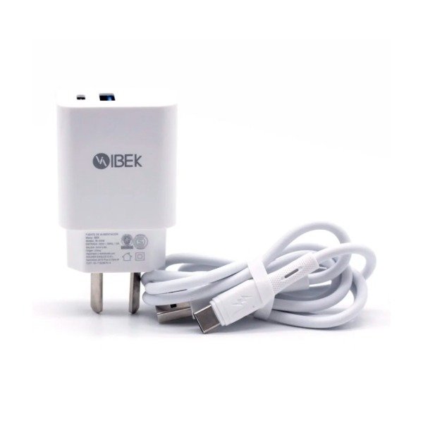 Producto - Cargador para celular 5,8A tipo C IBEK IB5801