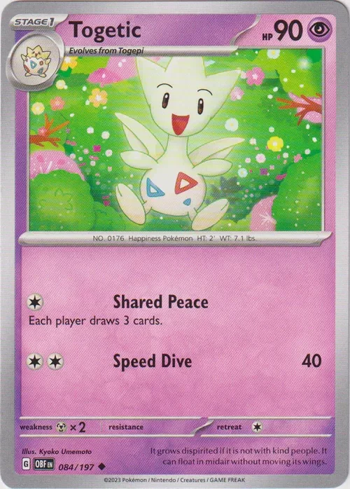 Producto - Togetic - 084/197 - Obsidian Flames