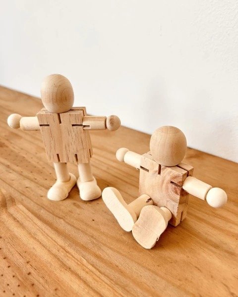 Producto - Muñeco - Madera