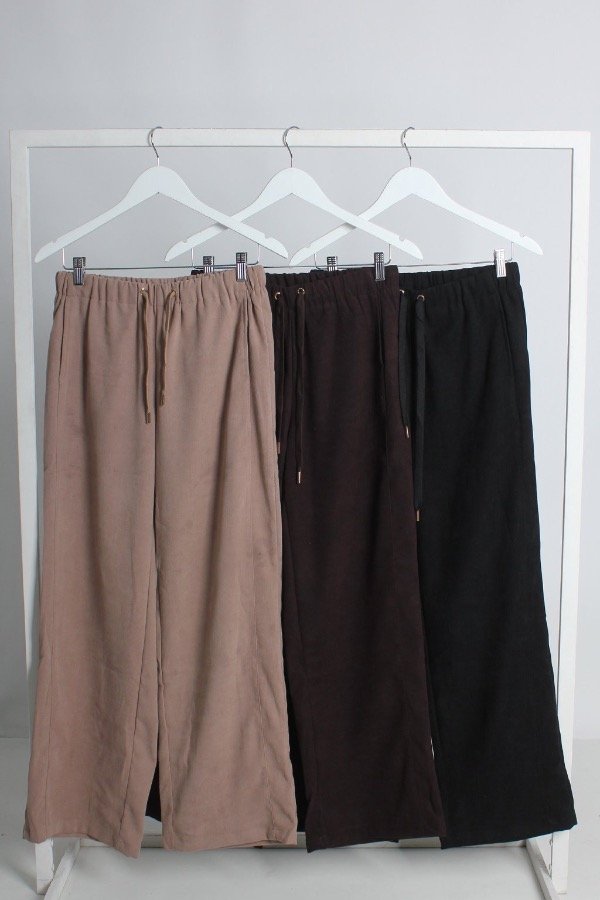 Producto - Pantalón Liz Negro, Camel, Chocolate