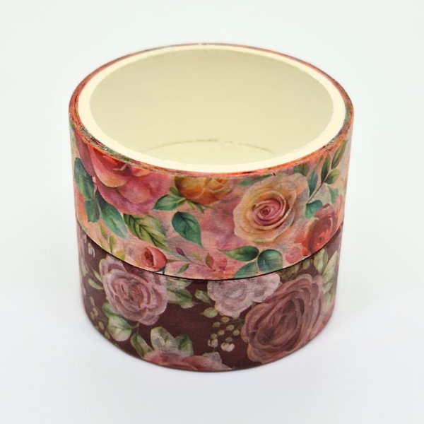 Producto - Cintas washi florcitas set x 2